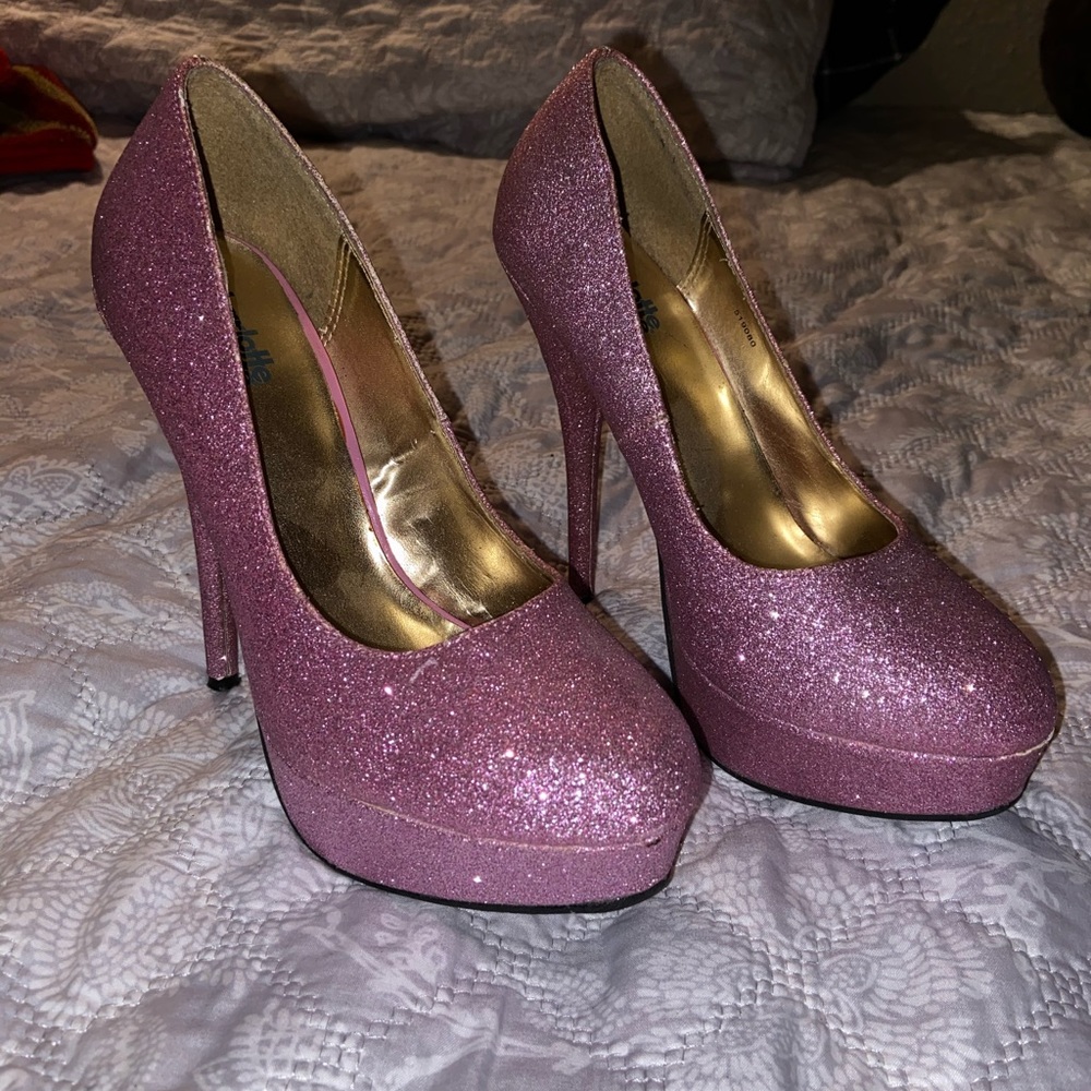 Charlotte Russe Pink Stiletto Heels